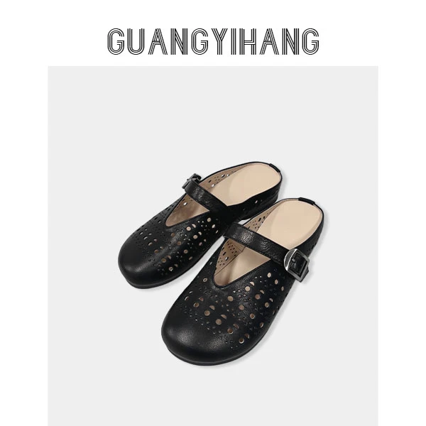 艳姐推荐 时尚休闲风百搭奶奶鞋H08-5