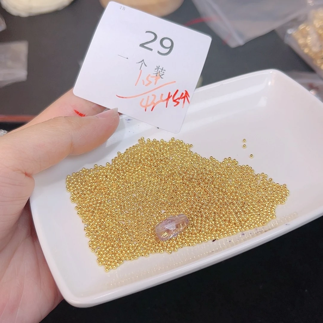 紫晶珠宝半成品银S925镀金镶嵌29