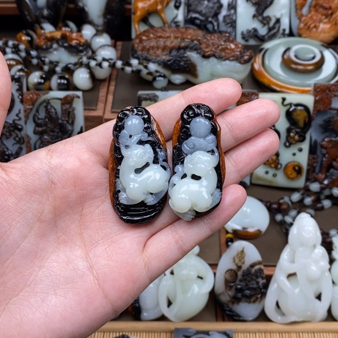 未镶嵌手串和田玉岐****！