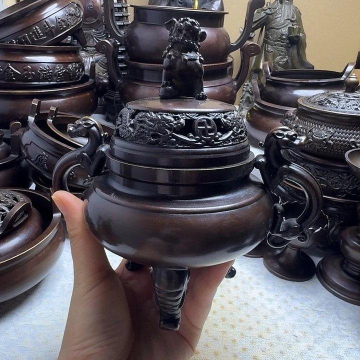 帝王熏香炉铜铜铜铜