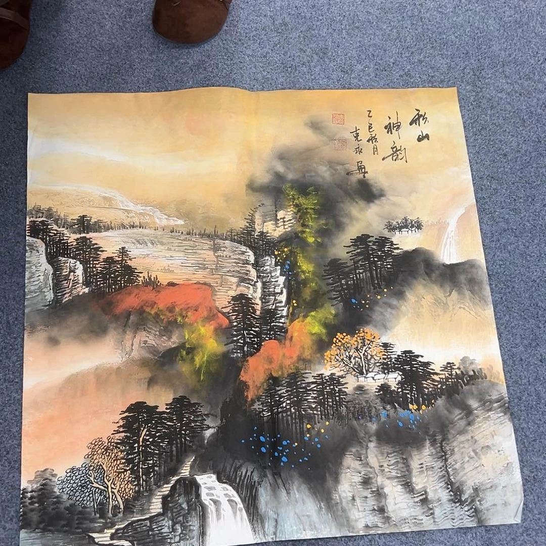 国画作品纯手绘字画