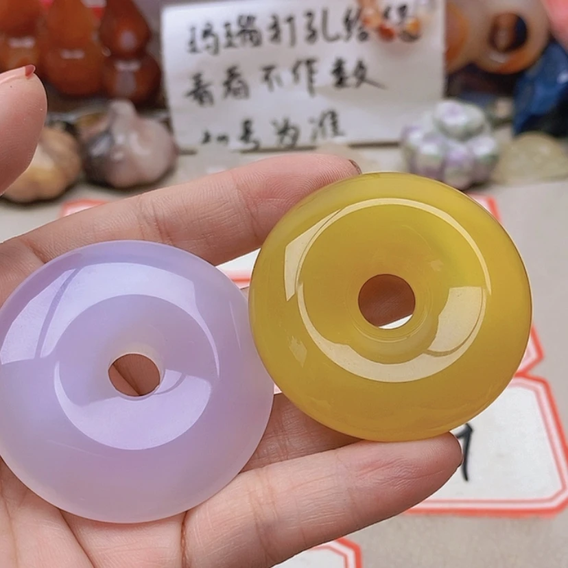 【闪购商品】未镶嵌玛瑙/玉髓珠宝半成品肖*迪