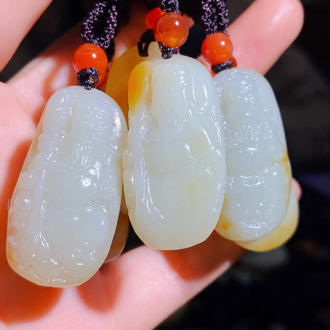 和田玉颈饰未镶嵌多样性发货11111拍一发一