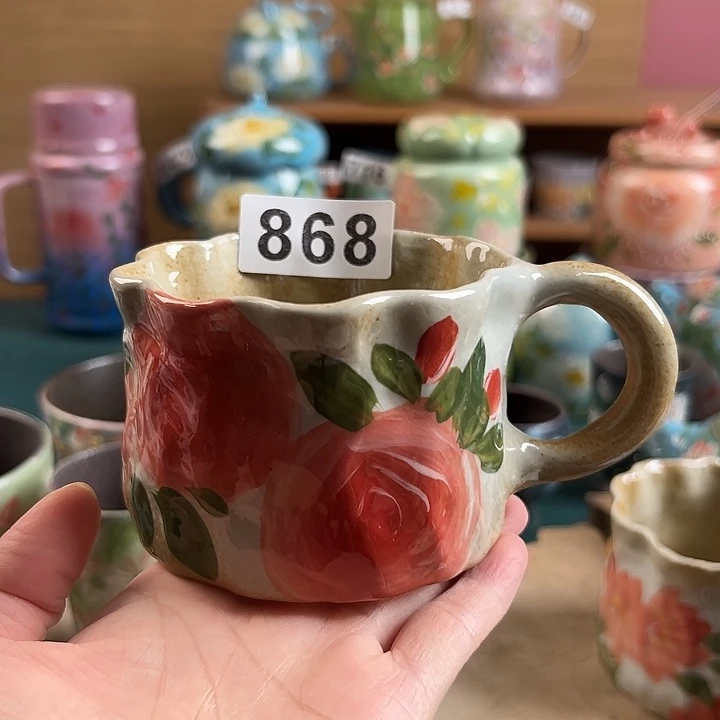 景德镇陶瓷手绘作品868