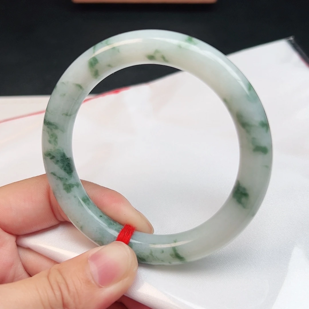 翡翠未镶嵌手镯b1109-7