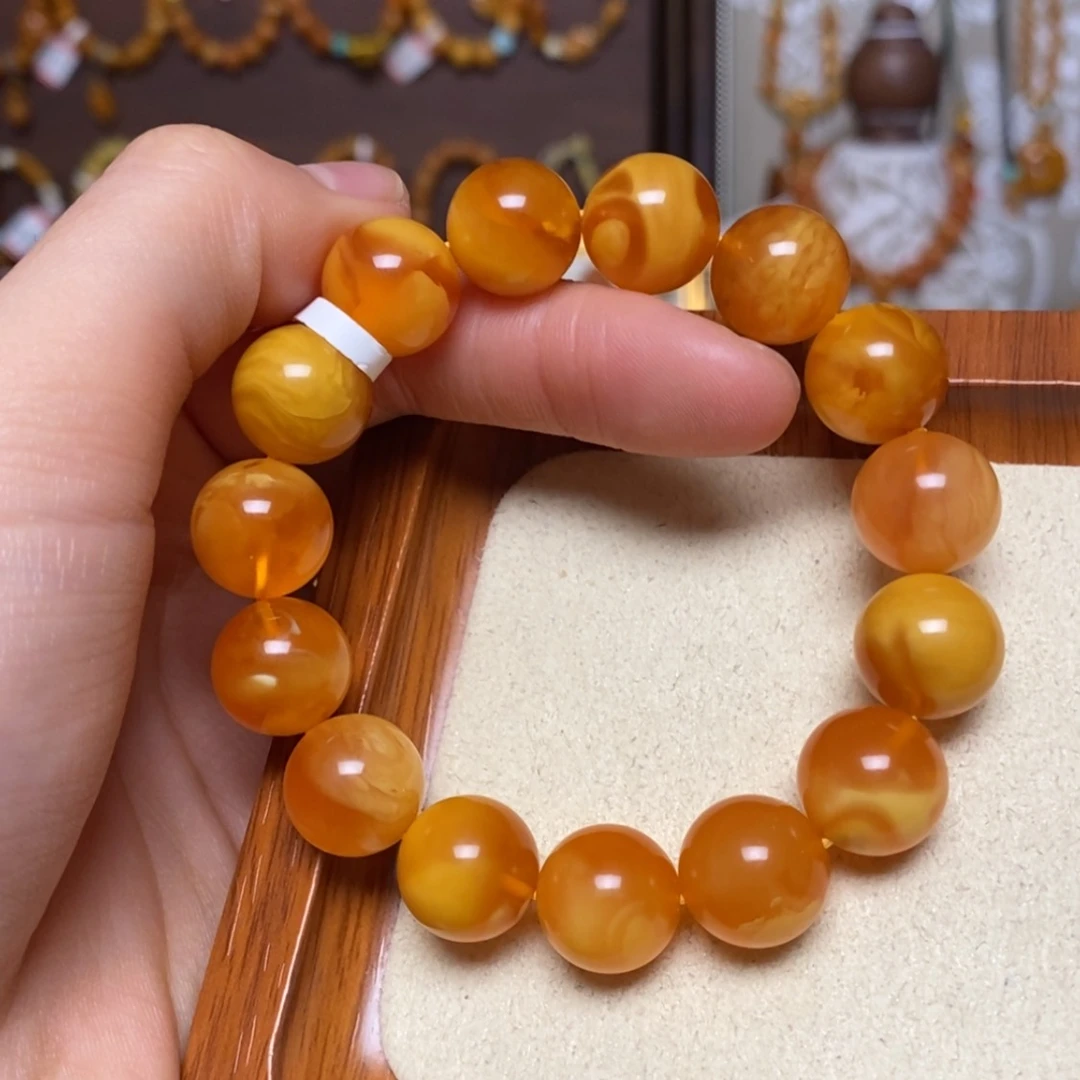 【闪购商品】手链蜜蜡未镶嵌手串定制