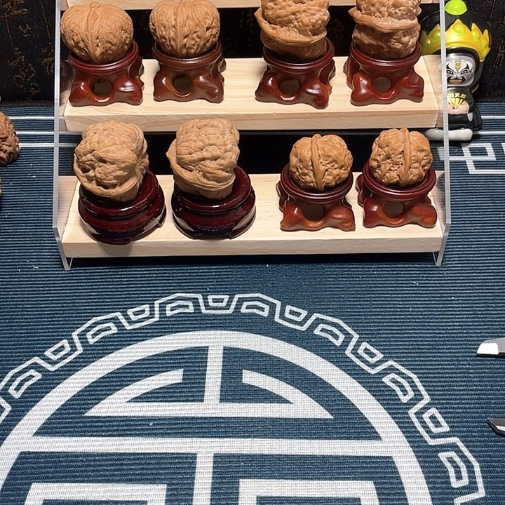 风***华文玩核桃把件蛤蟆