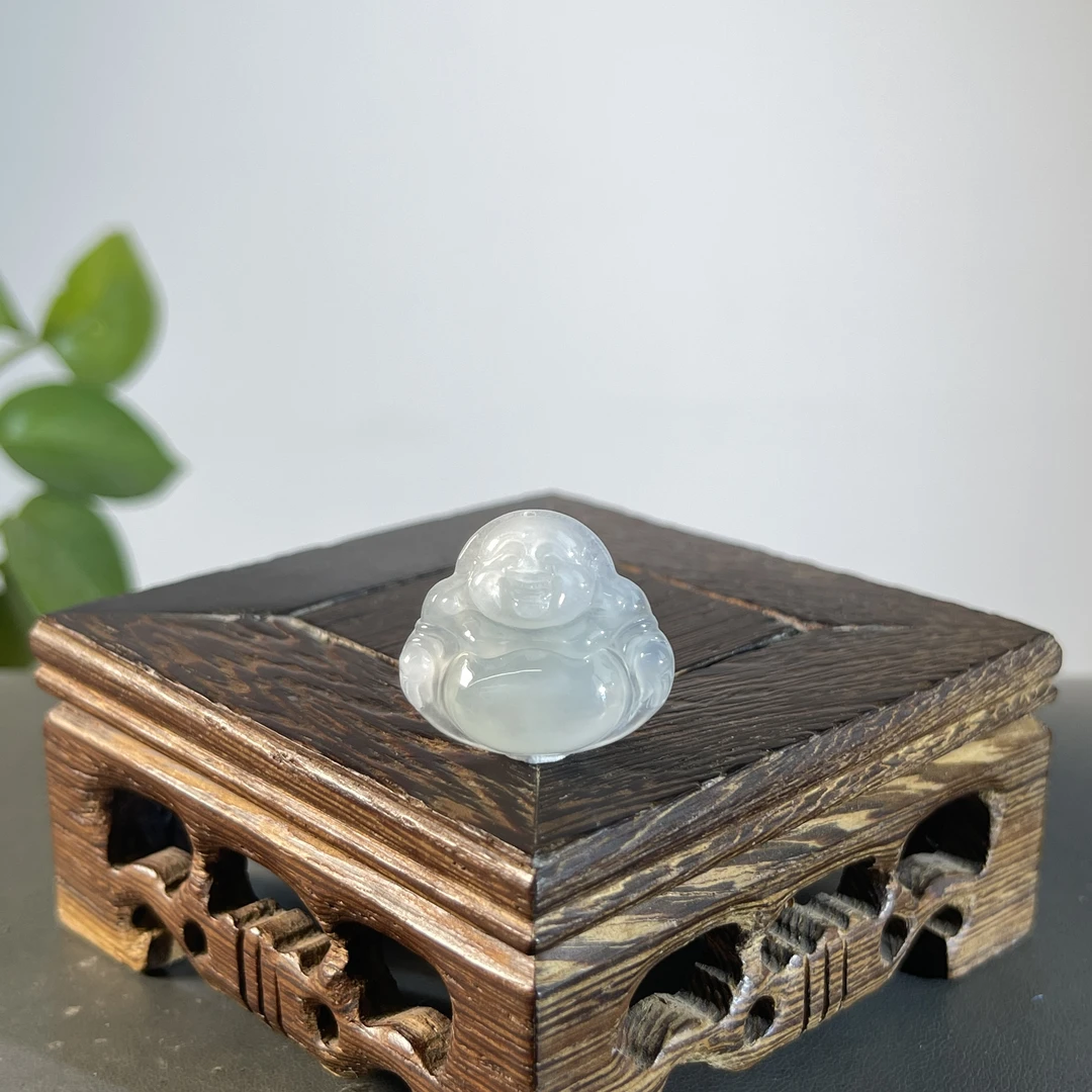 JCW10-51 天然翡翠缅甸A货 佛公