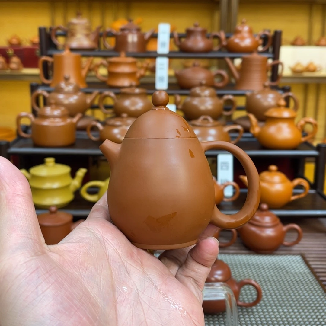 紫砂茶壶番***饭潮州手拉壶，