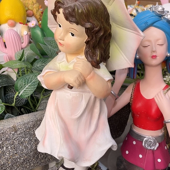 树脂样品样品样品打伞女孩