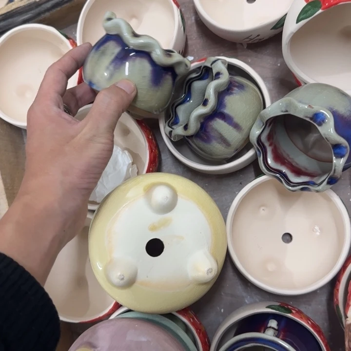 凑满9.9包邮花盆花盆