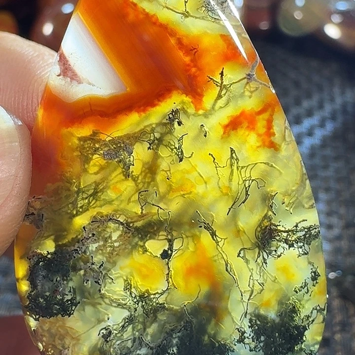 风***道玛瑙/玉髓未镶嵌颈饰