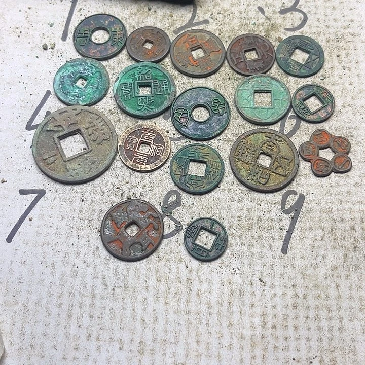 阿***)锌合金文创工艺品复古铜摆件