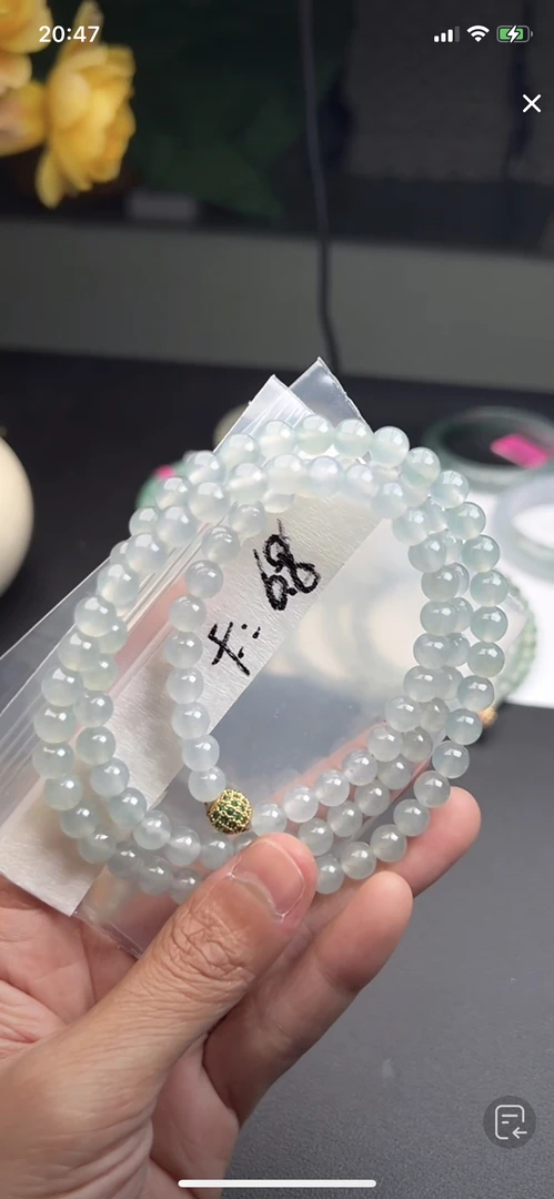 缅甸天然A货翡翠 珠子