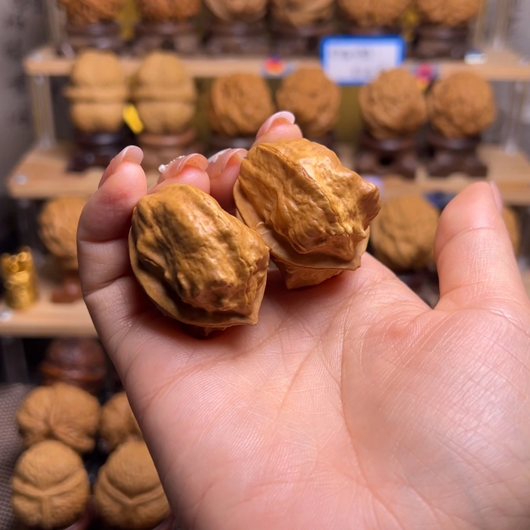 桃核把件甲壳虫H25、35……