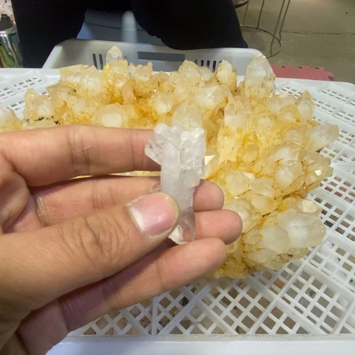 水晶水晶原石摆件未镶嵌一*迷