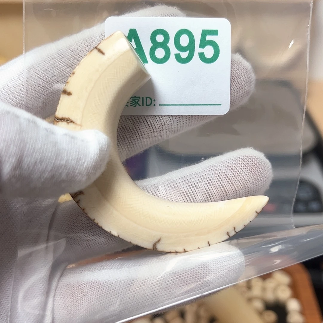 银S925天然猛犸象牙雕刻品