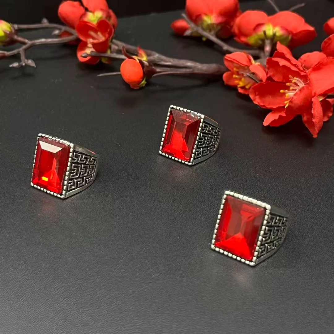 【小天总专属】xt018-diy 红 戒 指-多样性发其一