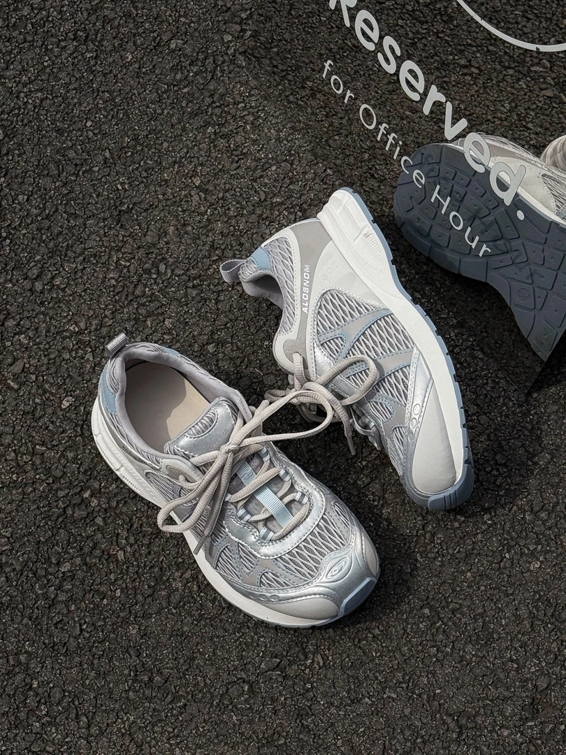 【铼】2025新款女士阿甘鞋德训鞋休闲鞋百搭透气潮流ins低帮698