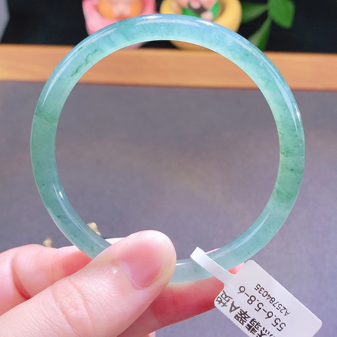 翡翠未镶嵌手镯天然翡翠