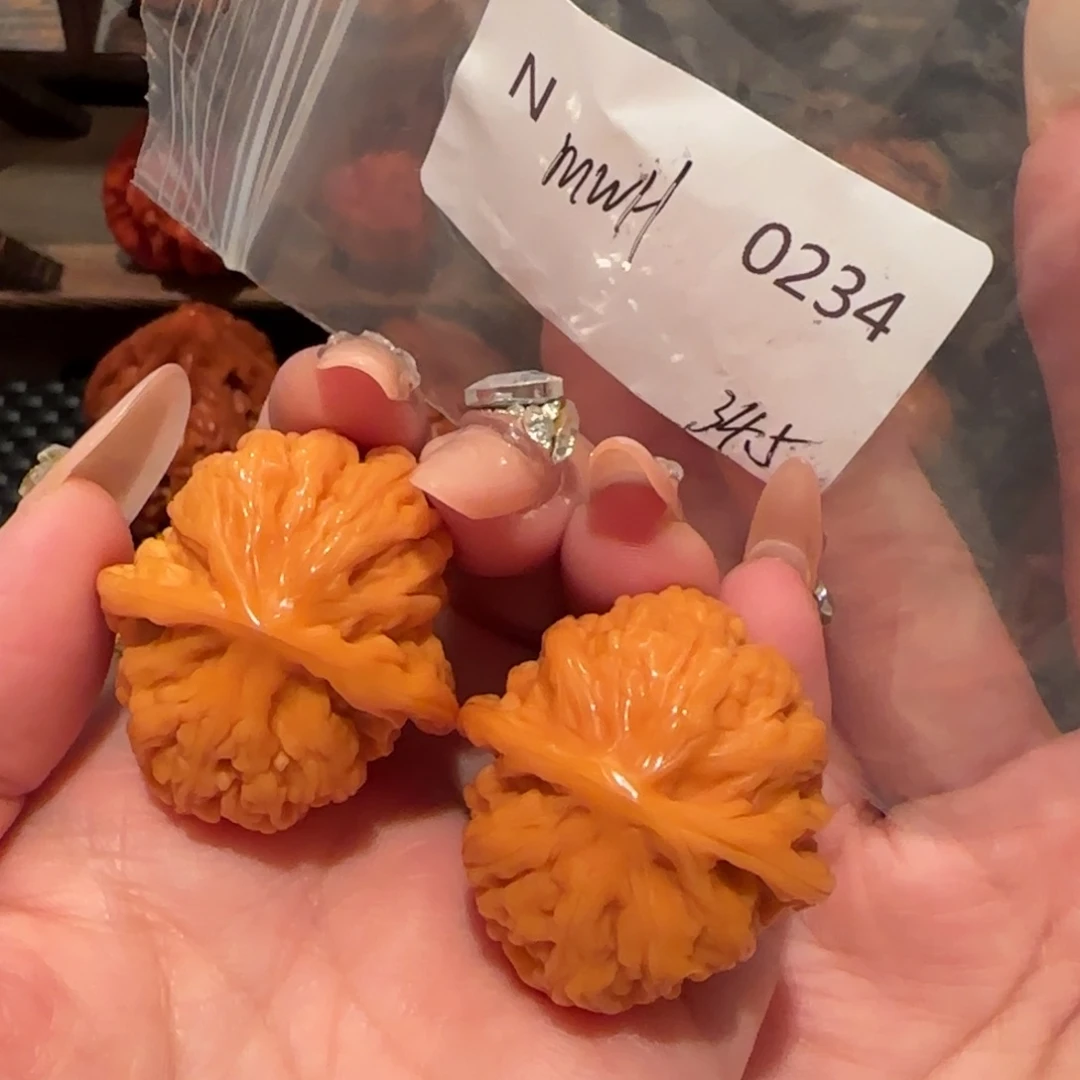 大***龙文玩核桃吊坠迷你粗筋34精品