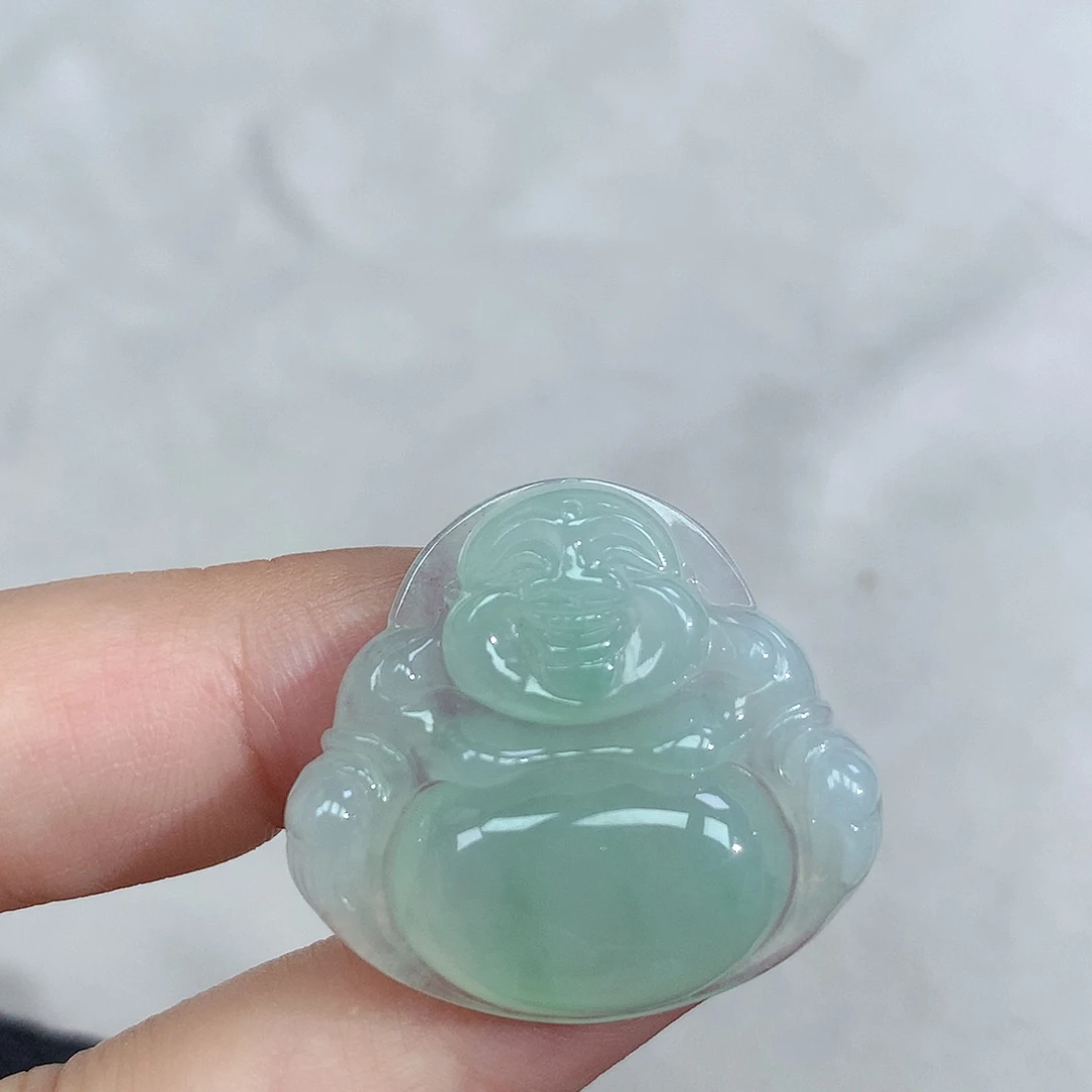 颈饰未镶嵌翡翠佛公