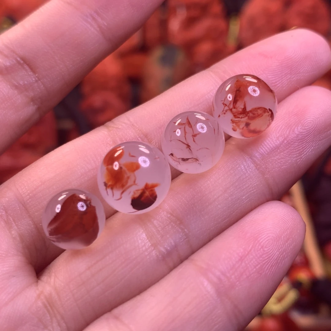 【闪购商品】未镶嵌单珠南红玛瑙M**影