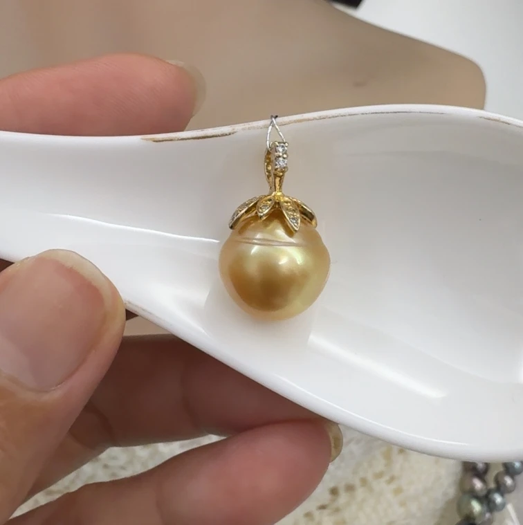 499南洋金珠吊坠