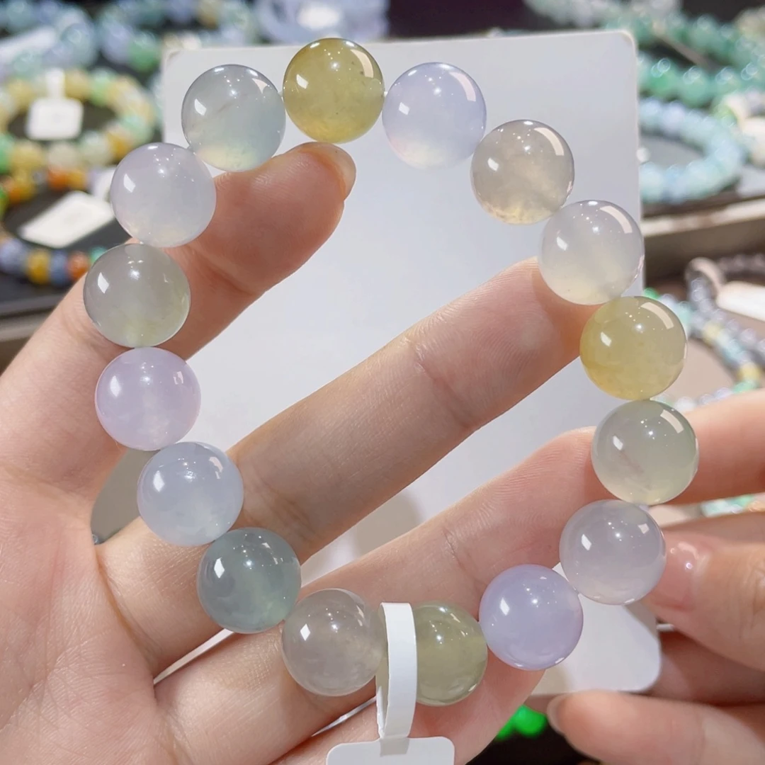 未镶嵌手链翡翠卡12冰多宝 超值