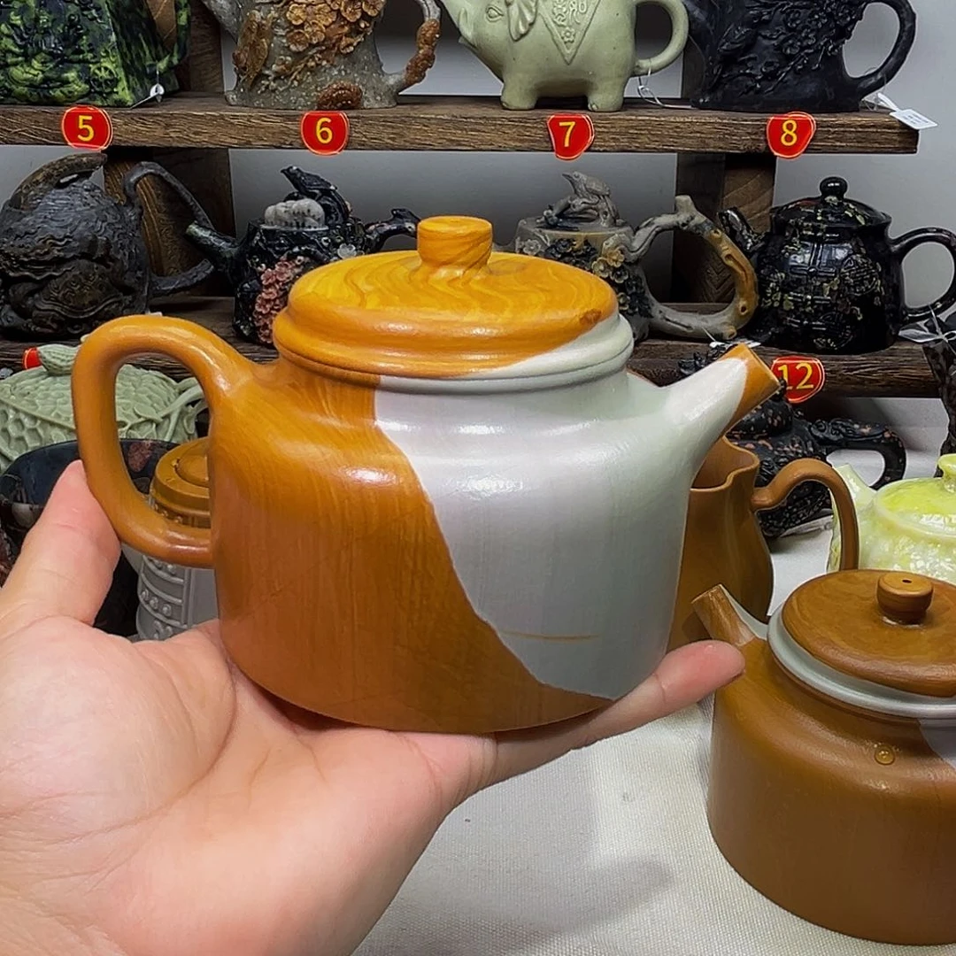 小***y石材松花石德宗壶