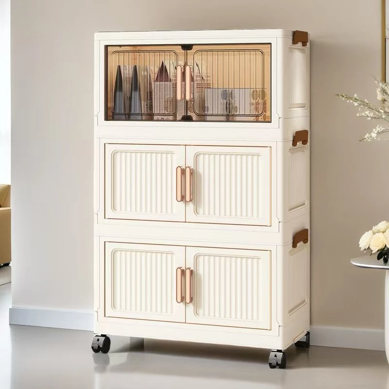 【主播补贴】50宽可移动多功能免安装收纳大容量儿童衣柜YL