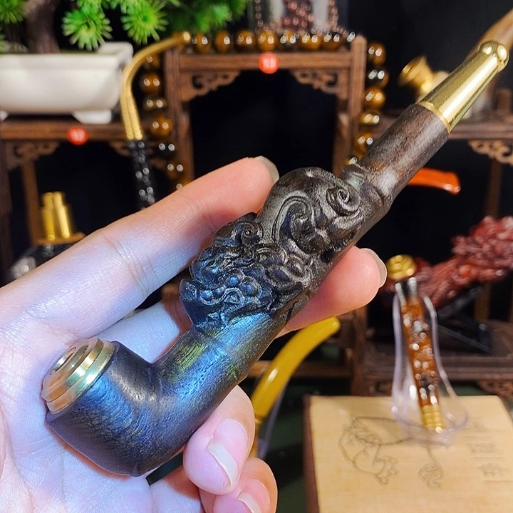 高端定制金丝楠烟嘴