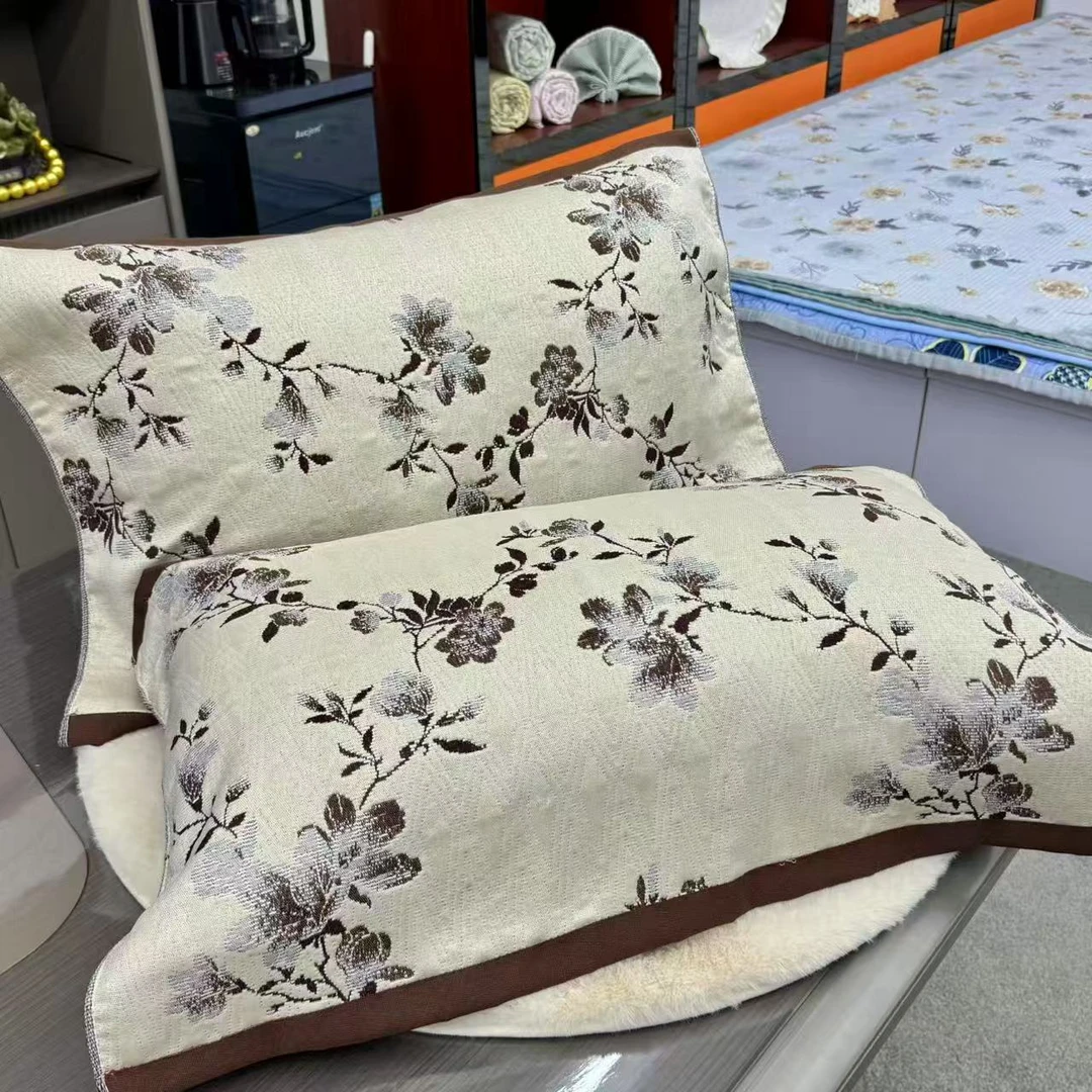 【木棉朵朵】52*78cm纱布枕巾一对装成人枕巾加厚