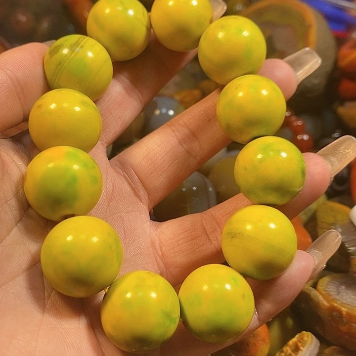 玛瑙/玉髓手链未镶嵌期*