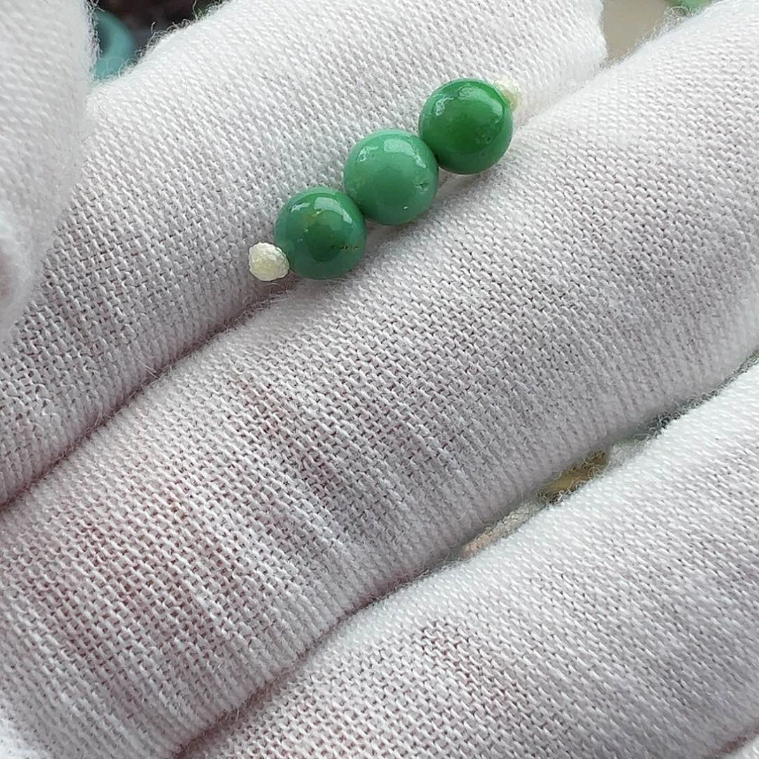 绿松石菜籽黄绿松石Z未镶嵌