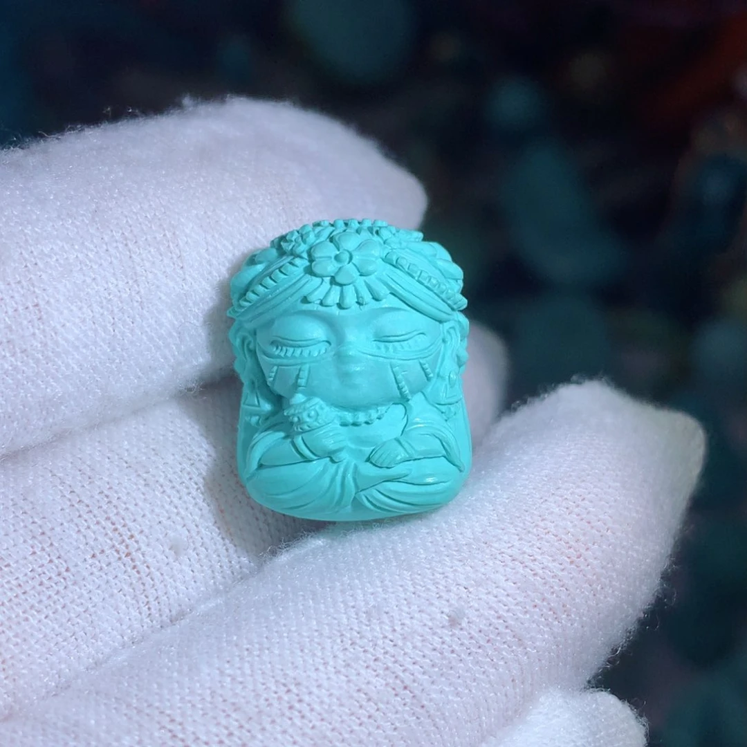 绿松石珠宝奇石未镶嵌