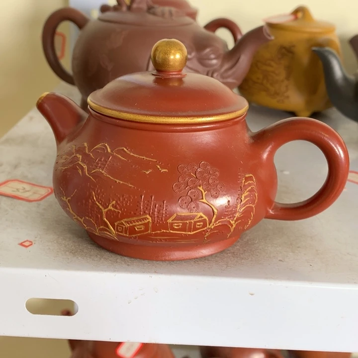 紫砂茶壶原矿手工144