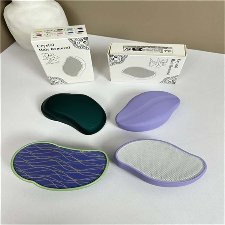 脱毛用它！纳米玻璃脱毛板无痛脱毛不伤皮肤去角质死皮老茧修脚板