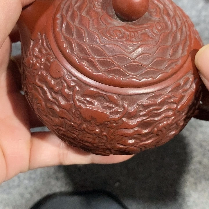 阿***海茶壶紫砂陶瓷摆件爱好者摆件