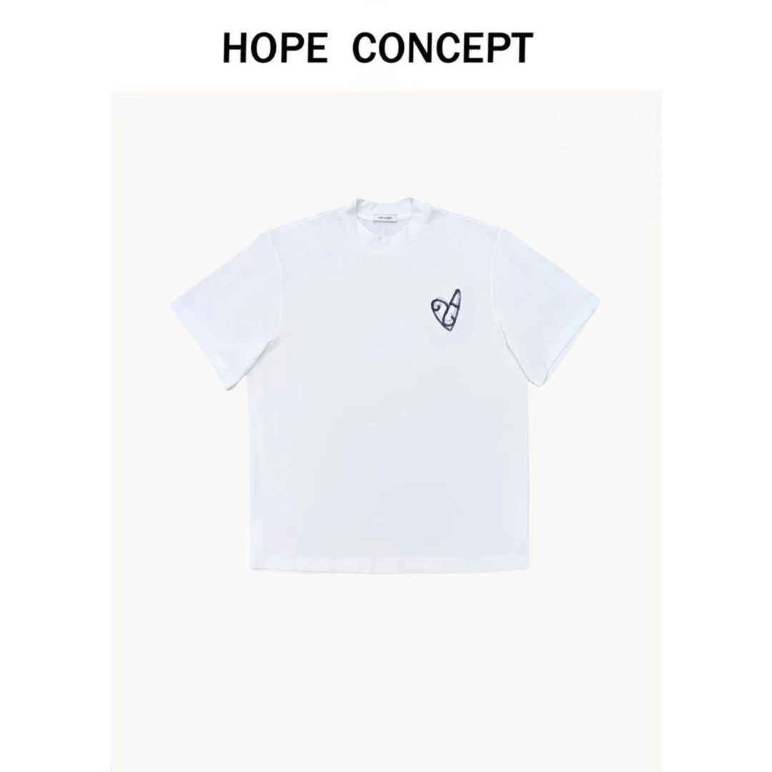 25118#HOPECONCEPT夏日行走的空调 丝滑凉感男女同款廓形短袖T
