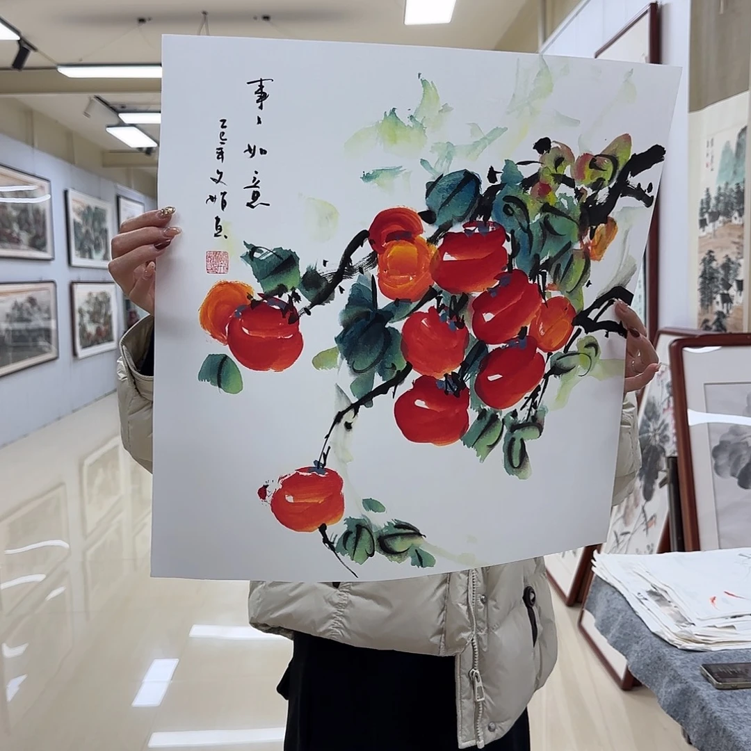 国画国画作品集一个由一