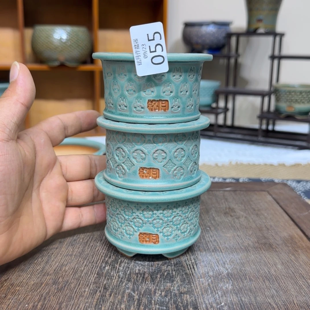 手工花盆 055 内口口径 6 cm