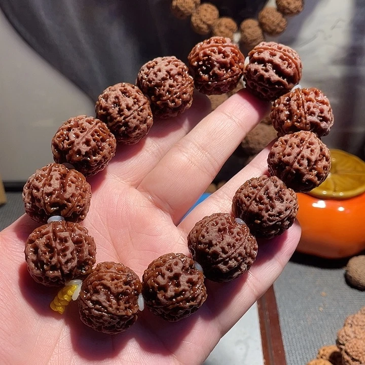 吊坠金刚菩提27mm粗筋蜂窝