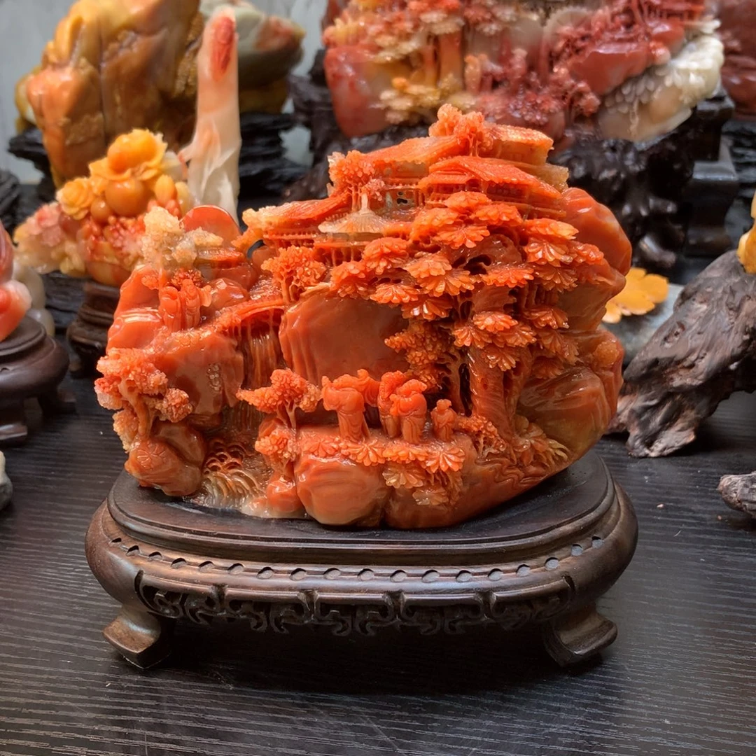 寿山石寿山石摆件