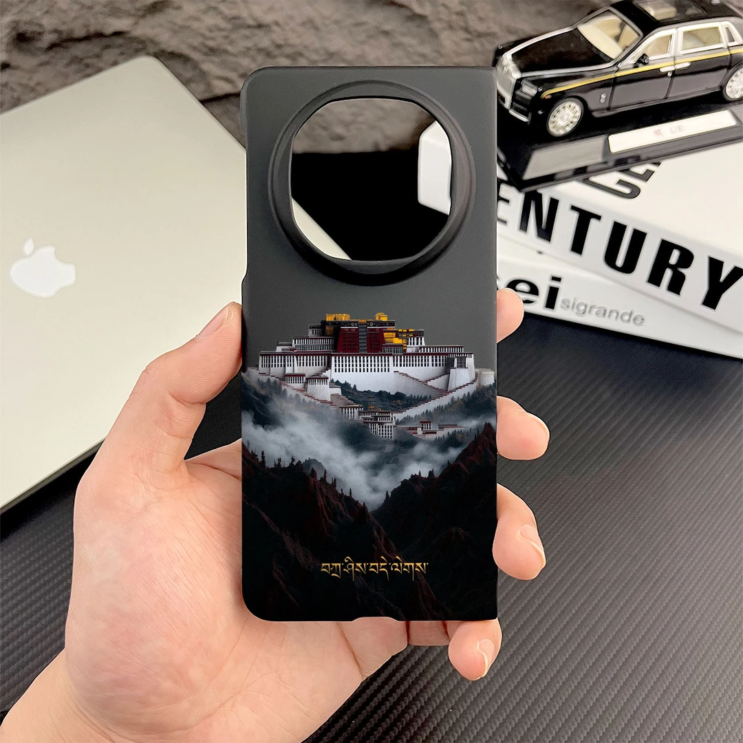 布达拉宫适用华为matex5手机壳matex6典藏版matex3荣耀V3/v2硬壳