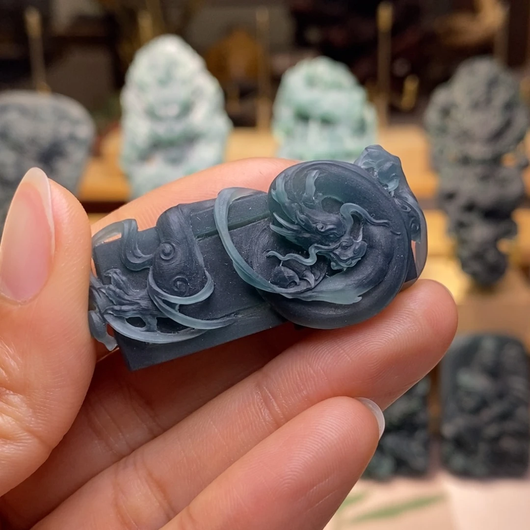 定制翡翠未镶嵌毛货不退不换