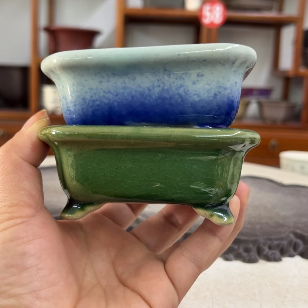 紫砂花盆瑕疵3.5-9.5-7.5-2。。。