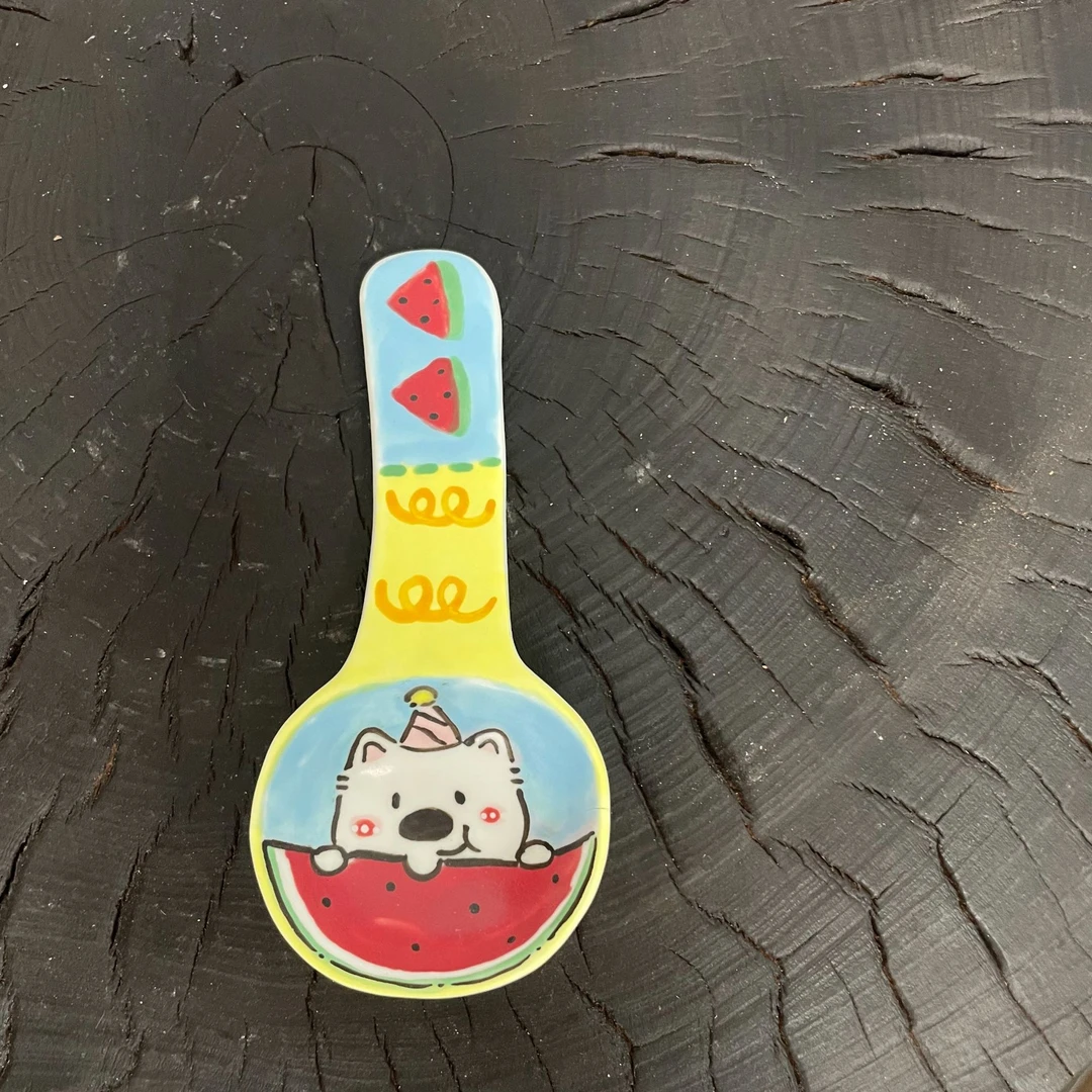 编号592西高地西瓜小熊勺