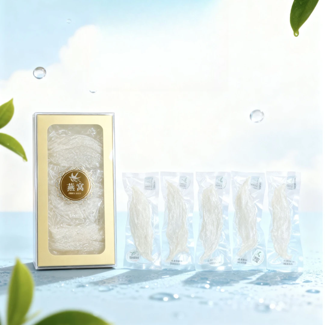 【极滋臻燕】雨季大燕条免挑毛中科溯源码燕窝孕妇滋补