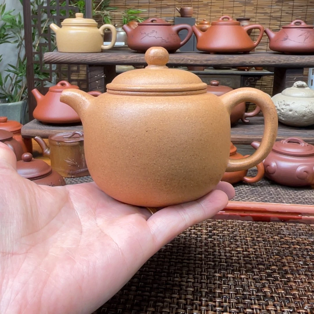 茶壶紫砂宜兴原矿紫砂手工制230